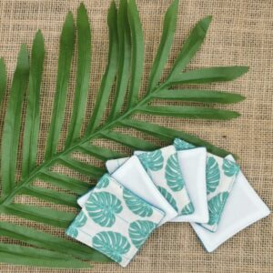 lingettes demaquillantes jungle lot 9 cote decoratif